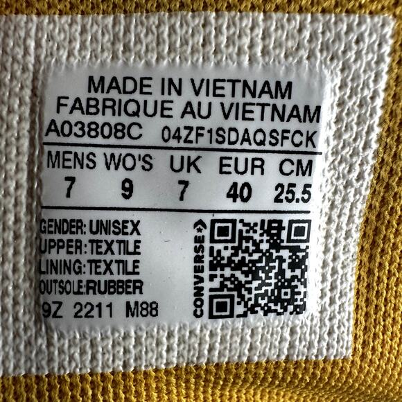 Converse Chuck Taylor All Star Lugged 2.0 Sneaker Squirrel Denim Brown M7 W9 - Picture 6 of 7